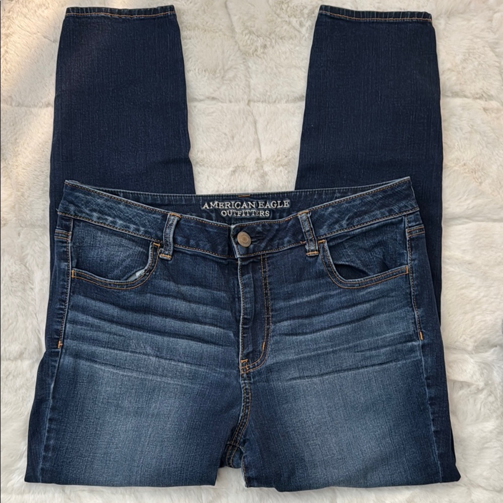 American Eagle Outfitters Women's Blue Jeans